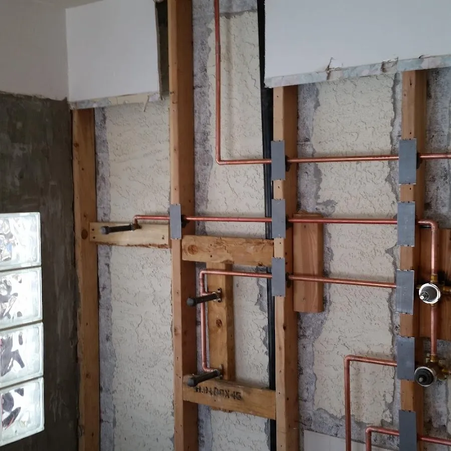 Copper pipe installation for Burst Pipe Repair in Fairport